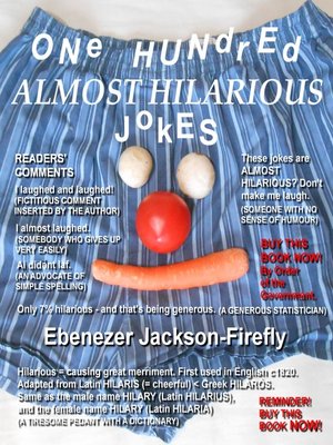 cover image of One Hundred Almost Hilarious Jokes